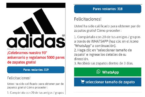 falso regala adidas